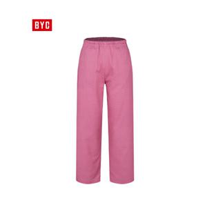 BYC 60수여성 파자마 잠옷바지 실내복 빅사이즈NCG2156