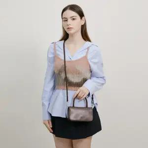 베리 탑핸들 크로스바디 아이폰 미니백 다크브라운 AP12-2431-DB