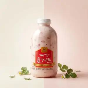 강훈목장 딸기 요거트 1,000ml 2개