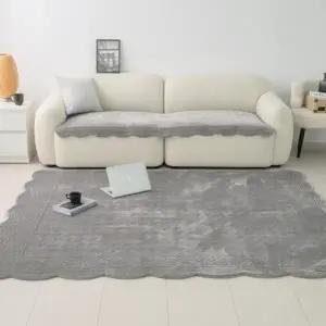 비키 극세화 워싱 목화솜 러그 160 x 210 그레이