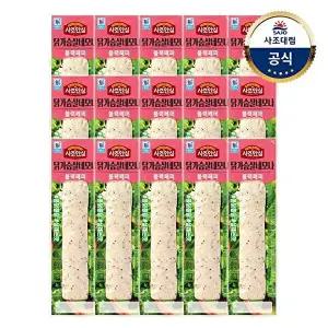 [사조대림][T][대림냉장] 닭가슴살 네모나 블랙페퍼 80g x15개