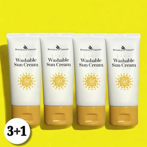 보타니컬테라피 키즈 선크림 워셔블 유기자차 60ml 4개