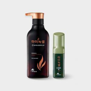 현대약품 마이녹셀 스칼프 인텐시브 탈모 앰플 60ml 1개+탈모샴푸 400ml 1개