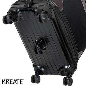 크리에이트 KM-004 이민가방 3단확장 수화물캐리어 교체용바퀴 유학 이민용 짐가방