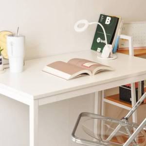 [비셀리움] 책상 학생 블랙 화이트 미니 원룸 다용도 공간활용 일자 형 튼튼한 데스크 책상