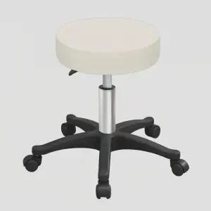 홈 높이조절 가죽 원형 회전 보조 바퀴 의자