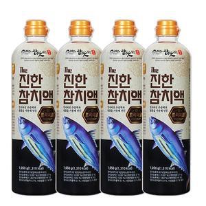 김하진의 더진한 참치액 프리미엄 오리지널 1050g 4병