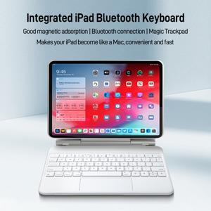 오랑고 매직 키보드 (아이패드 호환 프로 11 2024, 에어 4, 5, 6, 12.9 10세대, 6세대, 3세대) 커버 케이스