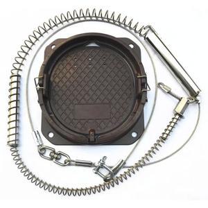 멧돼지 올무 걸이 강철 밧줄 농사 두더지 멧돼지 트랩 방해 플라스틱 멧돼지덫 방법