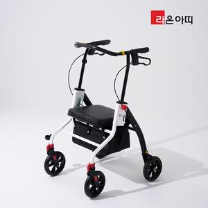 성인용보행기 라온아띠 KCS-730 고정 보관이 편리한 노인용 어르신 보행보조차