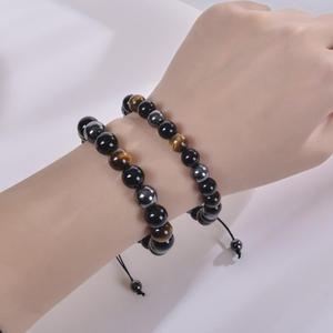 호안석 재물 운팔찌 행운팔찌 남자 여자 커플 패션