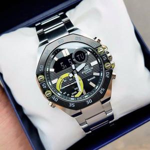 카시오 에디피스 에얄오크 블루투스 팔각 명품 메탈시계