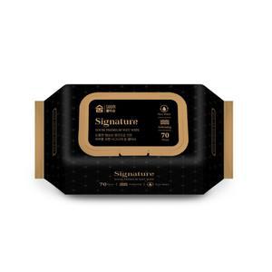 시그니처 물티슈 70매 x 10팩 (총 700매)
