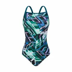 아레나 여성 매트릭스 원피스 수퍼플라이백 A5BL1LD06-GRN