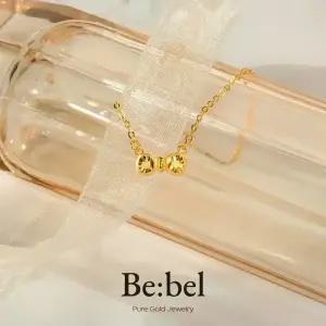순금목걸이 3.75g(1돈) 24k 여자 리본 컷팅 비벨