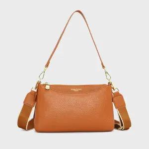 [달라보여]쥬아리 소가죽 크로스백 a04348