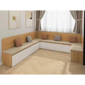 붙박이 수납 대기의자 등받이 장의자 톱니 붙박이소파 옷가게 업소 음식점 병원소파 은행