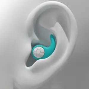 3단소음감소캡 실리콘귀마개 소음방지 이어플러그 /소음방지귀마개/수면용/작업용/현장용/공사장용/스터디