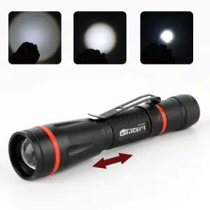 [GM-05] 미니 후레쉬 3단모드 기능성 줌 라이트 AAAX1개 휴대용 손전등 LED 랜턴