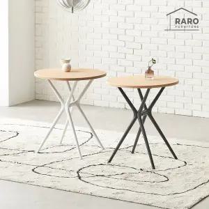 [라로퍼니처]로하스 650 원형 부부 티 테이블 야외용 탁자