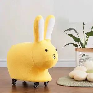 토끼 스툴 이동식 의자 화장대의자 바퀴달린 인테리어