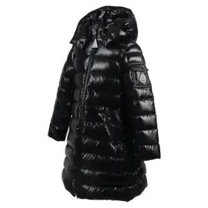 몽클레어 25FW 키즈 모카 후드 롱패딩 블랙 K29541C50110 68950 999 8-10Y