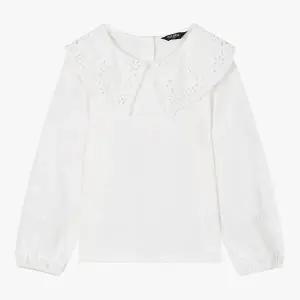 [셀러허브 1][셀덴] 레이스 에리 티블라우스_EDBL24101_2종 택1