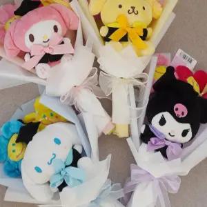 어린이집 키티 꽃다발 폼폼푸린 포차코 학사모 마이멜로디 산리오 인형 졸업 10종 시나모롤 유치원