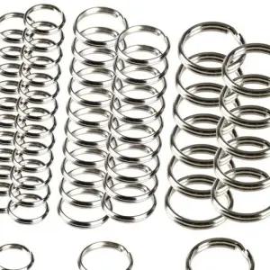 체인링 메탈 내구성 보관 키고리 스프링 실버 (44is3)