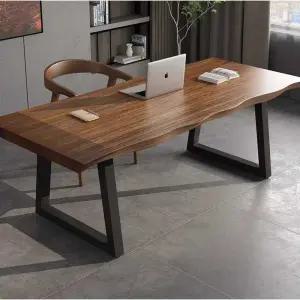 우드슬랩 테이블 서재 거실 사무실 원목 식탁 카페 매장