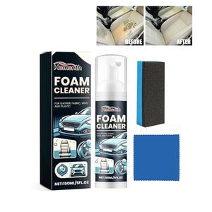 Hzutloer 5 OZ (150ml) 자동차 다목적 폼 클리너, 인테리어 실내 천장 가죽 시트 파워 클리닝