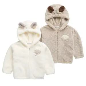 [그린베베] 영유아 겨울용 포포 보아퍼 후드점퍼(단품)/아기옷/겨울외출복/아기점퍼/바람막이/패딩/KC인증/국내원단