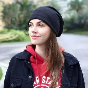 여성 심플두건 식당 주방 반다나 두건 모자 비니 (WFJPNA1)