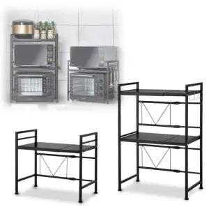 주방 싱크대 전자렌지 선반 전기밥솥 수납 정리대 주방선반 전자레인지선반 전자렌지선반