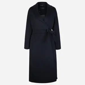 막스마라 5F 2529016081600 012 에스투리아 버진 울 코트 네이비