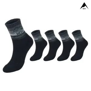 네파 하이킹 쿠션 등산 중목 블랙 남 5팩 NPCHKMDL-BK5