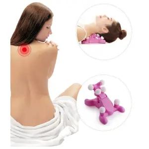 목근육완화 피부자극없는 경추지압 누워서하는 목마사지기 꿀잠 휴대용