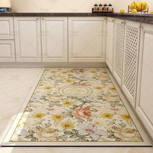 특대형 PVC 발매트 주방 싱크대 매트 현관 욕실 대형 카펫 화장실 바닥 러그 부엌 입구