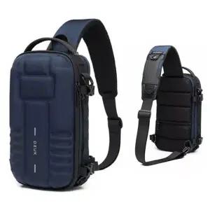 유행 남성 작은 바디백 패션 슬링백 여행 네이비 가방-WFF1FB6