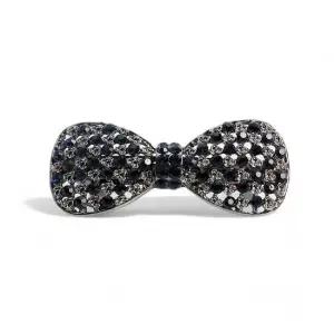 헤어삔 포인트 핀리본 헤어핀 큐빅장식