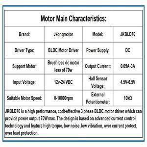 42BLS01 42mm BLDC 전동 24V 1.8A 브러시리스 전기 4000rpm 고토크 26W 산업용 DIY 용 3 상 소형