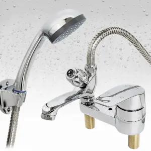 세면대 수도꼭지 세면기 샤워수전 부품 세트