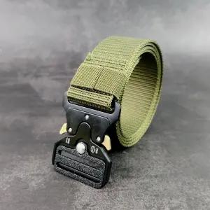 택티컬 벨트 전술 금속버클 허리띠 튼튼한 작업 밀리터리