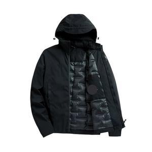 남성 아웃도어 컨버터블 3-in-1 재킷 다운 파카 비즈니스 캐주얼 다용도 루즈핏 올웨더 방수 하이킹 코트