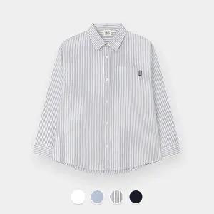 [지오다노주니어] 03045901 옥스포드 긴팔 셔츠