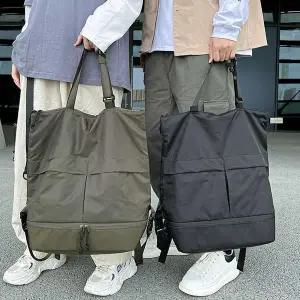 [콩심팥심]2way 대용량 백팩 토트백 멀티포켓 여행용 캐주얼