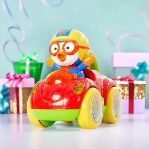 뽀로로 오르골자동차 사운드 라이트 캐릭터 미니카 정서안정 언어발달 장난감차 유아 어린이