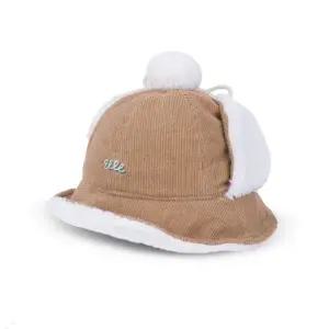 [대구백화점] [캡텐]엘르 육각 귀달이 퍼 벙거지 BR(ELE6UGC008)