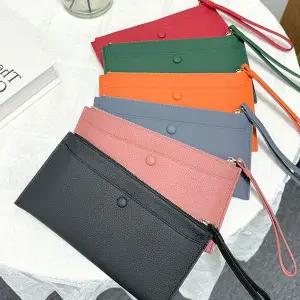 여성 슬림 고급 장지갑 다용도 데일리 포켓 월렛