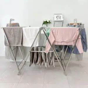 메가브리즈 튼튼한 접이식 빨래건조대 1-2인가구 듀오